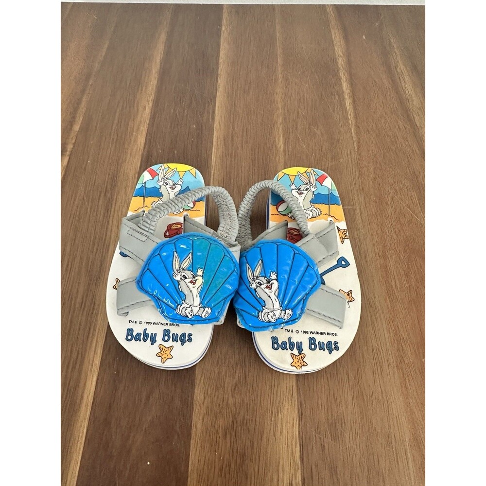Looney Tunes Baby Bugs Infant Sandals Vintage 1995 Warner Bros